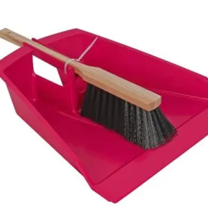 Bladeren blik violet met stoffer